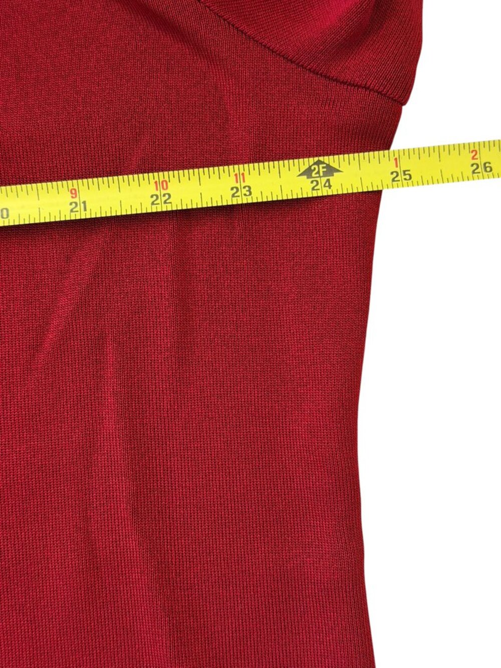 NWOT Exclusively Misook Women Knit Jacket Cardigan Long Sleeve Red Black Trim 1X - Picture 8 of 10